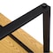 Flash Furniture Redmond 72x36 Conf Tbl w/1in. Thick Dbl Sided Laminate Tbl Top w/PVC and U-Frame Steel Bse, Walnut MT-M7236-WLT-UBF-GG - alternate 4